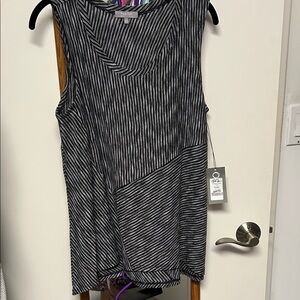 NWT Habitat Monochrome Striped Tank Top
